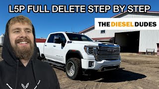 How To FULLY DELETE L5P DURAMAX 2017-2023