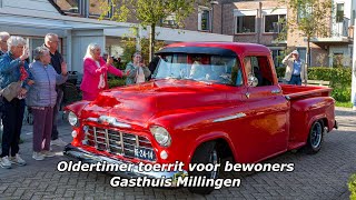 Oldertimer toerrit voor bewoners Gasthuis Millingen