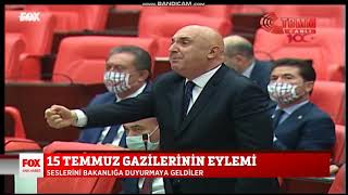 15 temmuz gazileri ak parti genel müdürlüğünün önünde