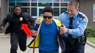 Police officer cruelly mocks blind black boy, but his father Chief of Police arrives in seconds...