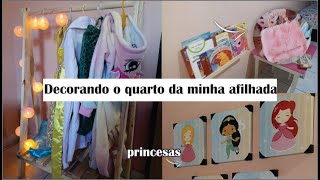 DECORANDO O QUARTO DA MINHA AFILHADA!! parte 2 #decoraçãoquartoinfantil #quartoinfantil