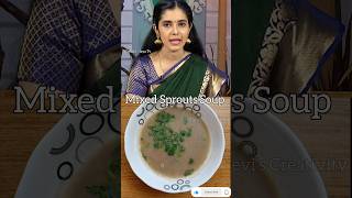 Mixed Sprouts Soup #healthy #soup #shortsyoutube