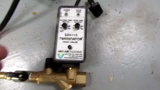 Adding an Automatic Drain Valve to My Shop's New Air Compressor