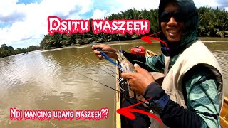 Mancing udang spot berbatu mantap penghuninya @MandauTV  #mancingudang