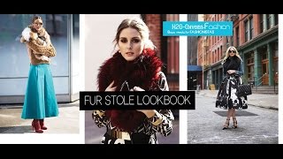 Fur Stole | How to Style Lookbook