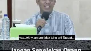 Jangan sepelekan orang yg bertaubat!!!