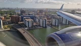 BA Cityflyer London City Landing