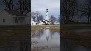 Pointe Aux Barques Lighthouse in #Michigan ★ #VanLife #Shorts #LakeHuron #Lighthouse #GreatLakes