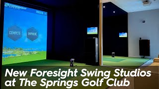 Building NEW Foresight Golf Swing Studios with GC Quads at The Springs Golf Club, Oxfordshire