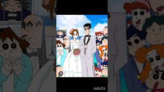 SHINCHAN TAMIKO WEDDING 🌹 💕😘🥰#viral #shinchan #love #kazama # HIMAWARI # anime