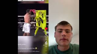 Mike Perry knocked out Jake Paul during training #jakepaul #mikeperry #youtube #trending #shorts