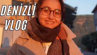 Yaşlı tatiline DENİZLİ'ye gidiyorum VLOG !