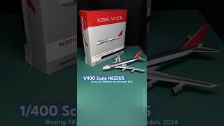 1/400 Scale New Aircraft Models in 2024! Northwest Orient Airlines Boeing 747-200B N623US!