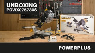 POWERPLUS - Unboxing der POWX075730S Gehrungssäge