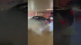 Camaro burnout