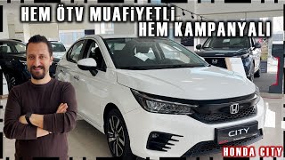 ÖTV MUAFİYETLİ ALINABİLECEK EN EKONOMİK ARAÇ | HONDA CITY