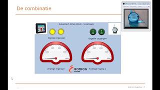 Kracht van Combineren: IO via WiFi met Advantech WISE-module en Unitronics PLC+HMI