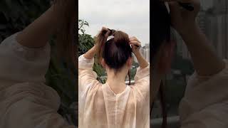 Get Creative with Your Hair: Try These Unique Wrapping Styles! #shorts #foryou #hairstyletutorial