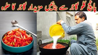 5 Kg Carrot Halwa Recipe | Punjabi Gajar Ka Halwa | Full Process Of Making Carrot Halwa Recipe