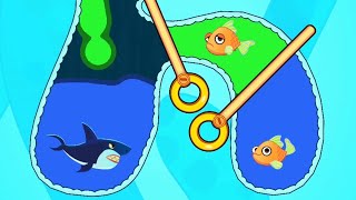 Save The Fish All Levels Walkthrough Android iOS Gameplay