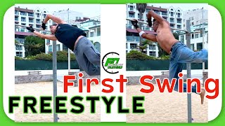 DYNAMIC CALISTHENICS:  New Bar Freestyle - 80s Dragon