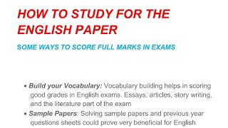 jkbose English paper Tips & Tricks to Score full marks in class 8th-10th-11th & 12th