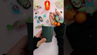 🖤🩷Very Easy Candy Box, Cute Gift, Halloween Idea DIY, papercraft #craft #diy #halloween #tutorial