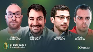 Alireza Firouzja et Jules Moussard à la ChessKid Cup 2023 | Jour 1 | CCT#3