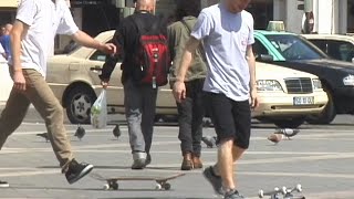 MILK SKATEBOARDS-Raw Outtakes Edit-Lisbon,Portugal 2014:Part 1