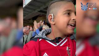 This promising young footballer went blind at the age of 7 - watch his remarkable  story of courage