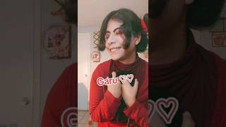 She's in love 🤭 Hello my fellow Pucca fans, been a while ❤️ #pucca #puccacosplay #puccaxgaru