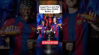 Logan Paul and KSI Made a NEW PRIME bottle 😱 #shorts #ksi #loganpaul #prime #makethisgoviral