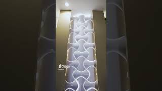 3D WALL Duvar dekorasyonu | 3 boyutlu duvar panelleri | Spline modeli #shorts