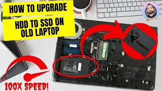 How to Replace HDD to SSD on your Old Laptops