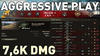 WZ-120-1G FT - 7.6K Damage - Aggressive Play - World of Tanks