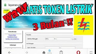 CARA MENDAPATKAN TOKEN LISTRIK GRATIS SELAMA 3 BULAN-APRIL,MEI ,JUNI 2020