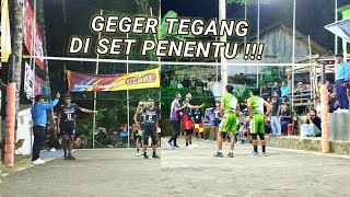 Geger Tegang - Di Set Penentu Aji Cilacap CS