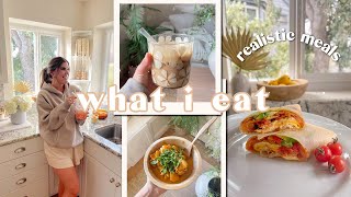 What I Eat in A Day | full day of eating, realistic healthy home-made meals & high protein recipes