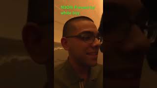 N3ON gets pressed by random white boy at ADAM 22s birthday party #kick #n3onclips #shorts #adam22