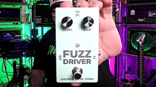 Asheville Guitar Pedals: "Fuzz Driver" (DEMO) #fuzzpedal #doommetal #demo #doomrock #fuzzworship