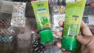 NEW  HERBAL NEEM FACE WASH 2024!নতুন লতা হারবাল নিম ফেস  ২০২৪