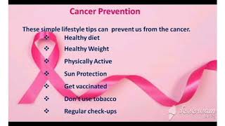 Cancer awareness day November 7 Adithyan k s