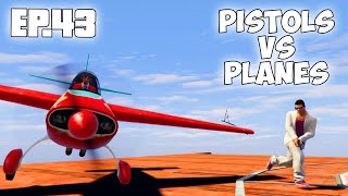 PISTOLS VS PLANES - GTA V Highlights | Ep.43 w/The Norgies