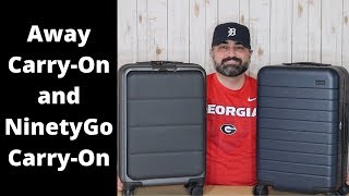 Away Carry-On and NinetyGo Carry-On Side by Side!