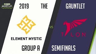 Element Mystic vs Talon Esports (Part 1) | OWC 2019: The Gauntlet [Group A, Semifinals]