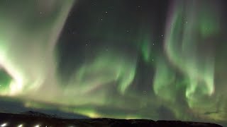 Soñando con las Luces del Norte acompañados por la música de Chopin - Northern Lights -  Islandia