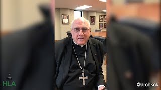 Archbishop Naumann shares why he's pro-life