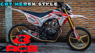 kumpulan Modifikasi crf supermoto Herex style