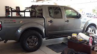 NISSAN FRONTIER CUSTOM ROCK SLIDERS