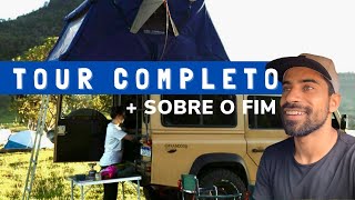 TOUR PELO MOTORHOME MAIS SIMPLES DO BRASIL - CAMPER 4X4 DEFENDER 110 - Ep. final 100mapas